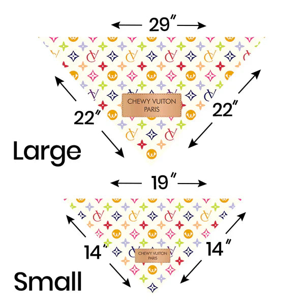 CHEWY VUITON For Cats - White